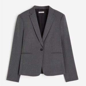 🔴Charcoal grey blazer business professional